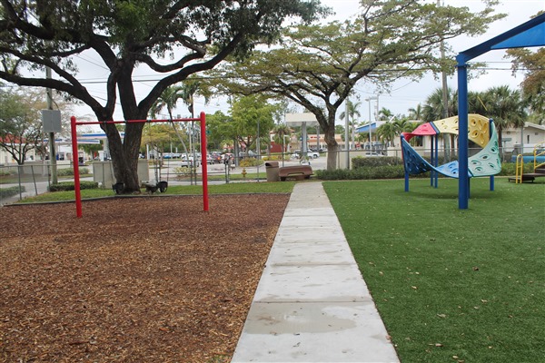Keystone Park Playground Resurfacing - After