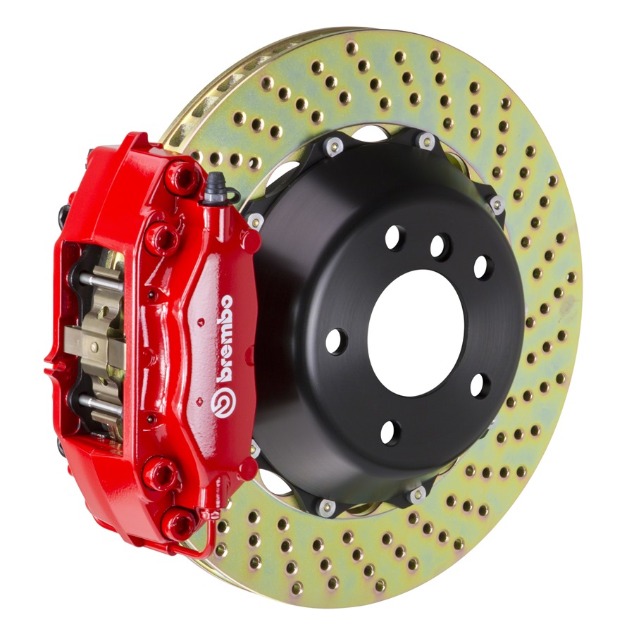 F+R Cross Drilled Rotors /& Ceramic Pads for 2010-2014 Volvo XC90 w// F 328mm