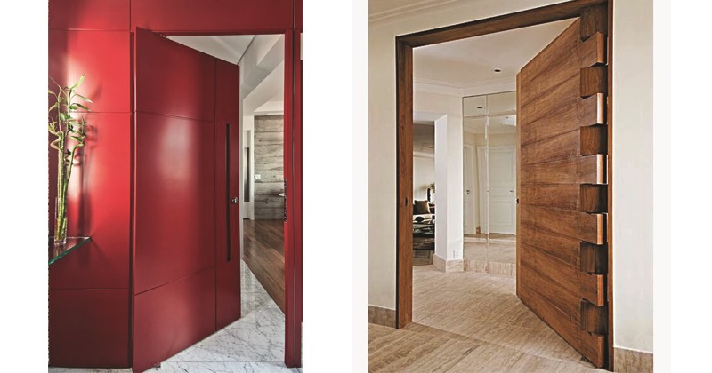 Modern Pivot Doors By Dayoris Doors Italian Materials