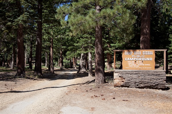 Mammoth Lakes Trail System Camp High Sierra