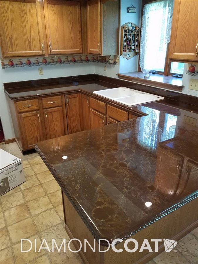 Diamond Coat Epoxy Countertops And Bartops