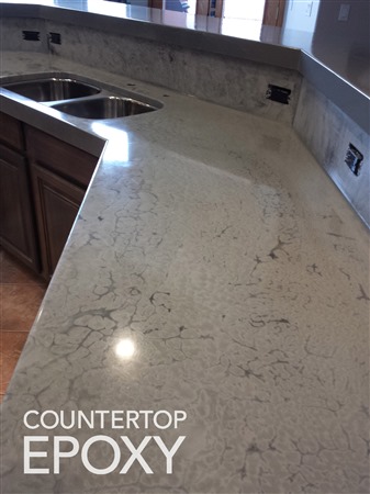 Scratch And Uv Resistant Epoxy For New Or Resurfacing Countertops